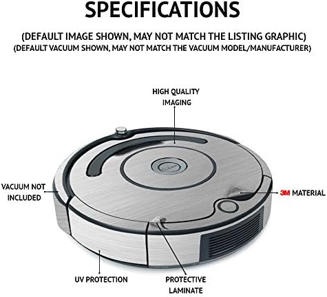 עור Mainyskins תואם ל- iRobot Roomba S9+ Vacuum & Braava Jet M6 BUNDLE - BURGUNDY מוצק | כיסוי עטיפת מדבקות ויניל מגן וייחודי | קל ליישם
